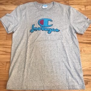 Champion short sleeve Big "C" Las Vegas New*
